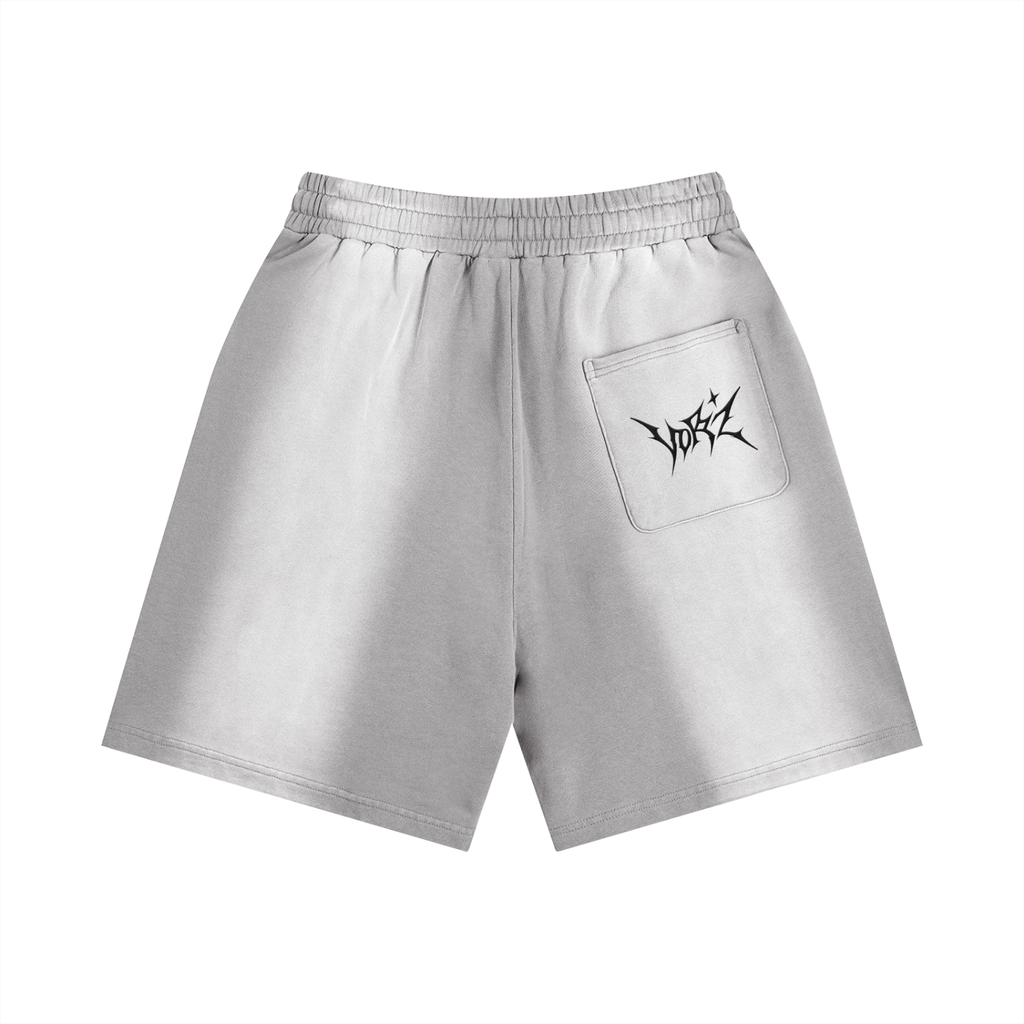 Sun Fade Distressed Shorts